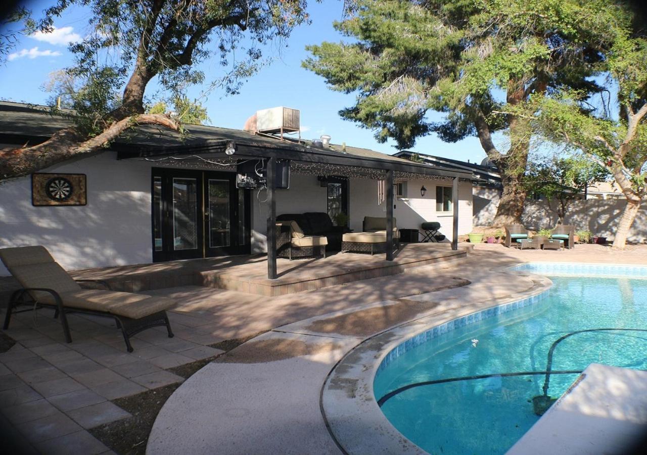 Tempe Escape With Heated Pool, Billiards & Firepit Fun 빌라 외부 사진